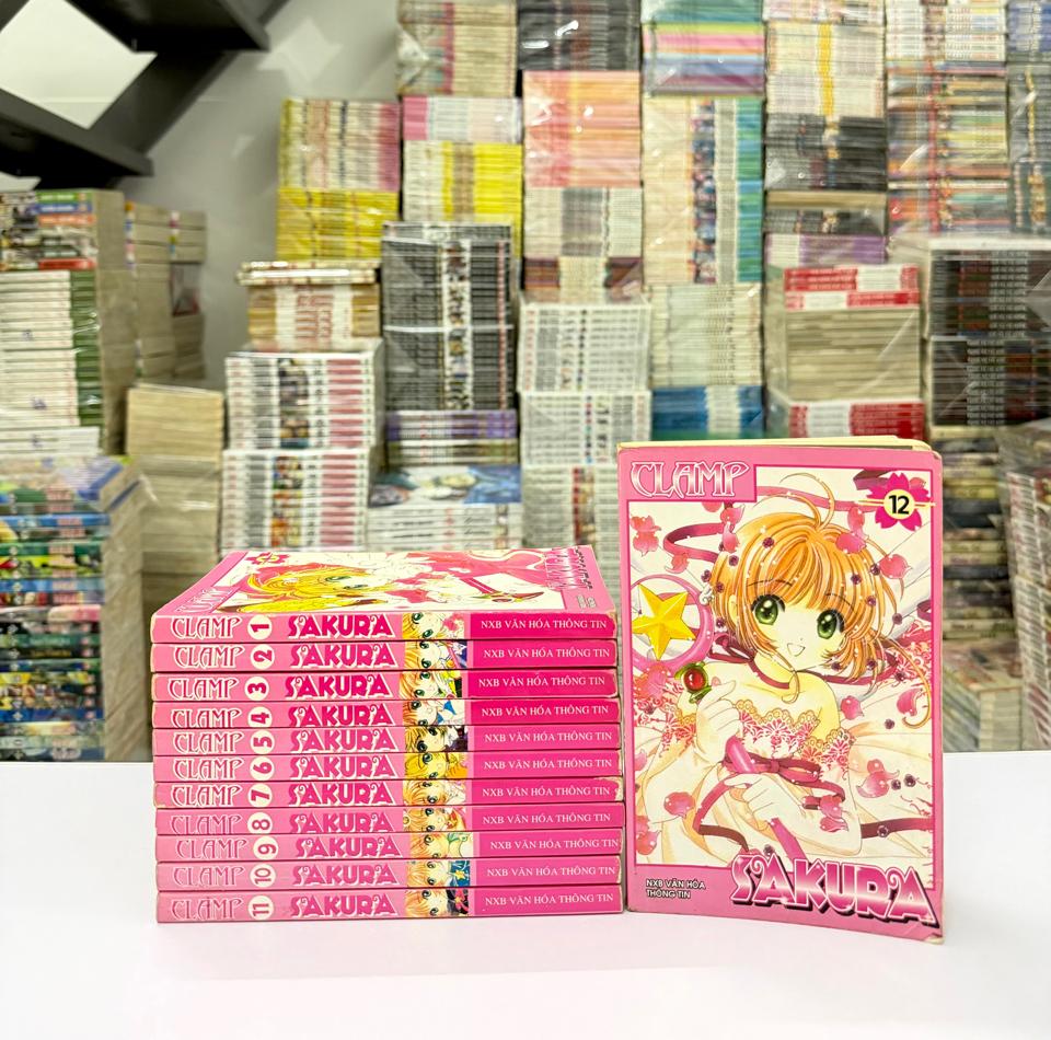 Sakura full bộ ( NXB Thông tin )-duoc-ban-tai-Trần Nam - Tiệm Manga chút ét