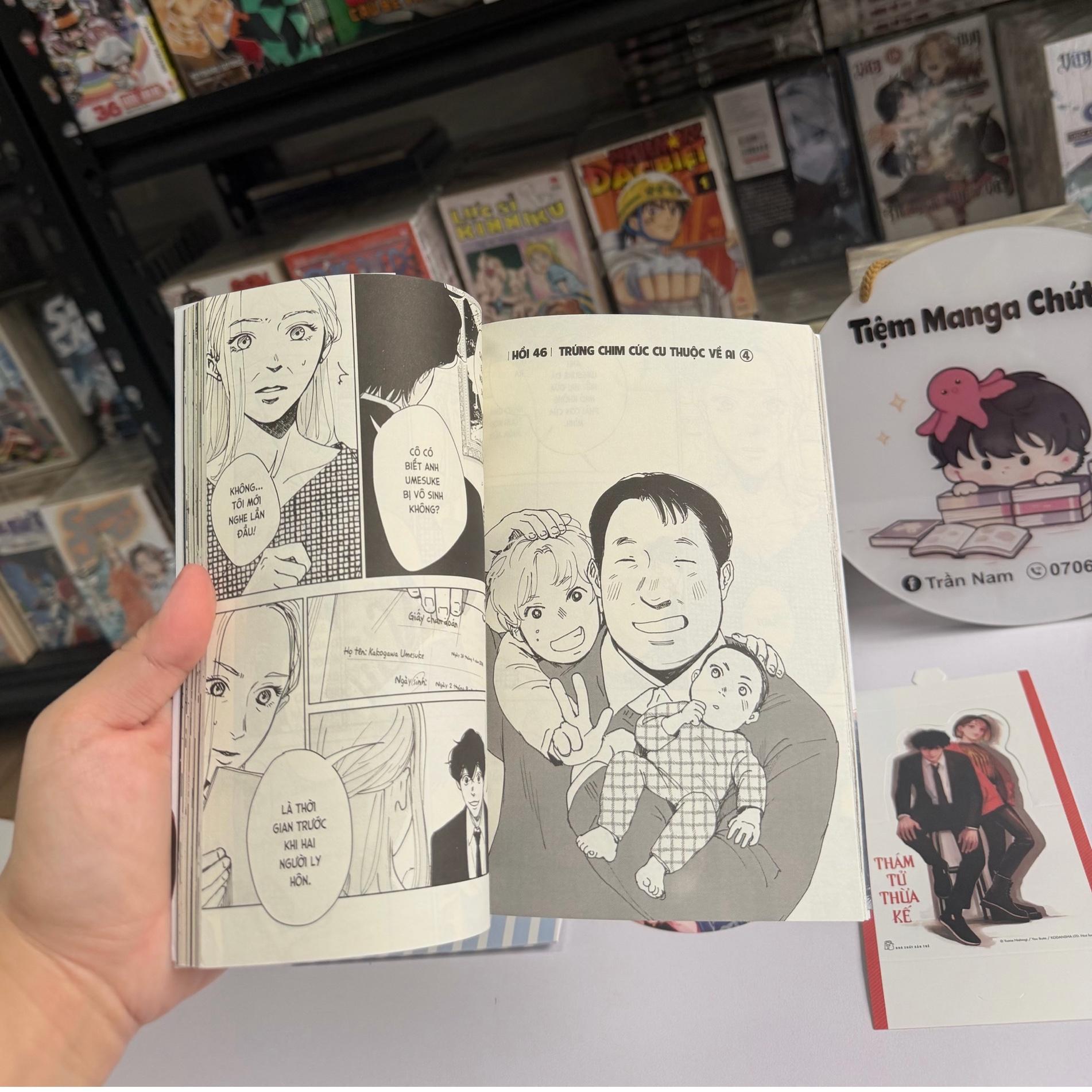 Thám tử thừa kế full bộ ( unseal đủ quà ) -duoc-ban-tai-Trần Nam - Tiệm Manga chút ét