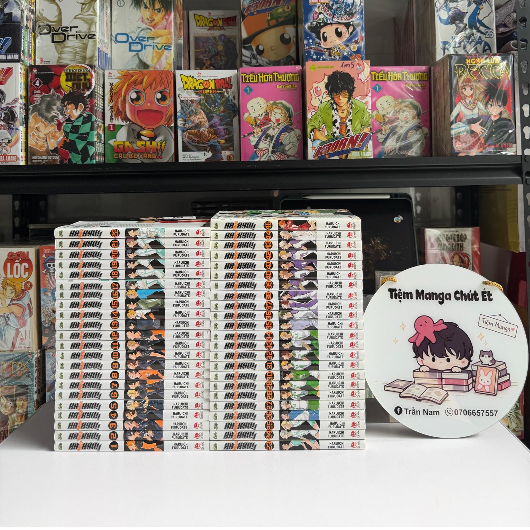 Haikyuu chàng khổng lồ tí hon full bộ ( bản bìa rời )-duoc-ban-tai-Trần Nam - Tiệm Manga chút ét