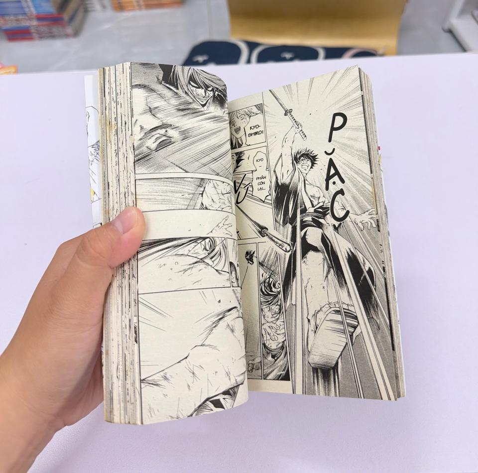 Kyo mắt quỷ full bộ ( chất lượng bìa gáy tốt, giấy ố nhẹ ) -duoc-ban-tai-Trần Nam - Tiệm Manga chút ét