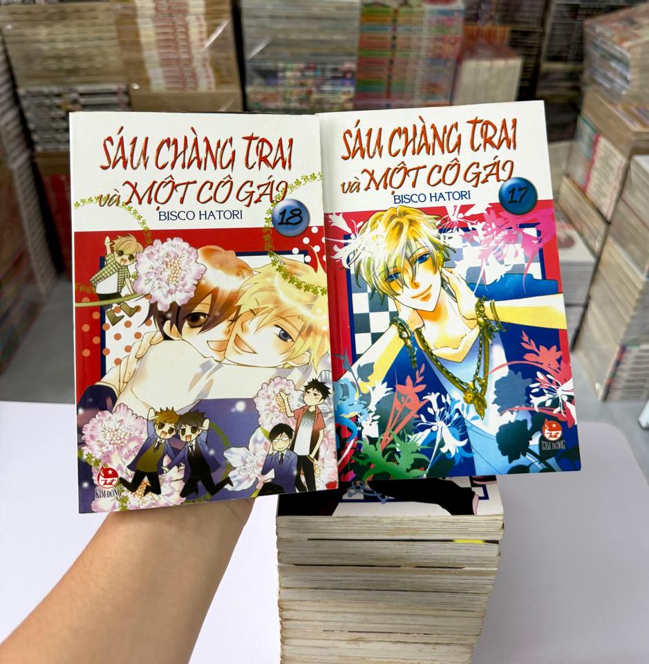 Sáu chàng trai và một cô gái full bộ ( chất lượng đẹp ) -duoc-ban-tai-Trần Nam - Tiệm Manga chút ét
