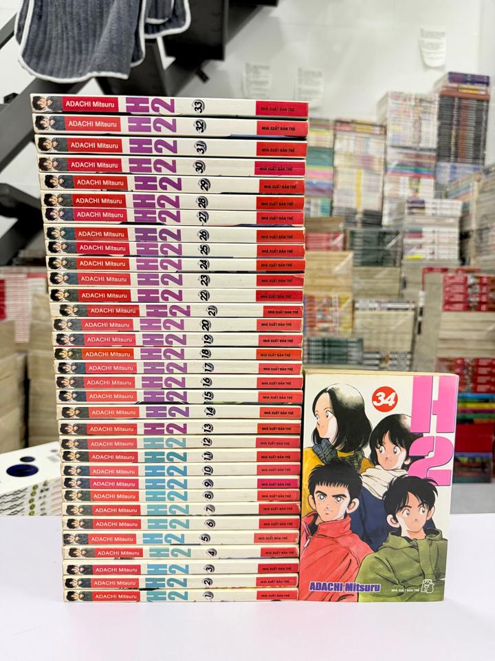 H2 ADACHI full bộ ( chất đọc khá ) -duoc-ban-tai-Trần Nam - Tiệm Manga chút ét