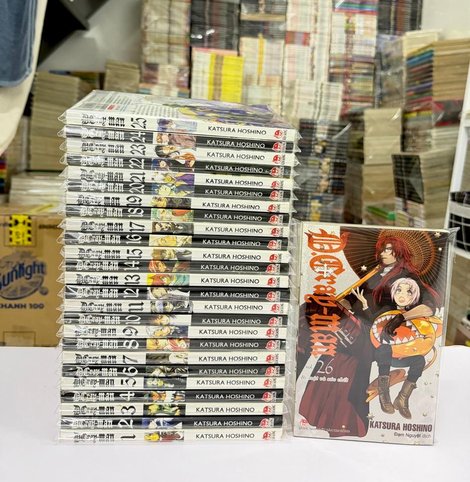 Dgray Man full bộ ( chất đẹp, giấy trắng )-duoc-ban-tai-Trần Nam - Tiệm Manga chút ét