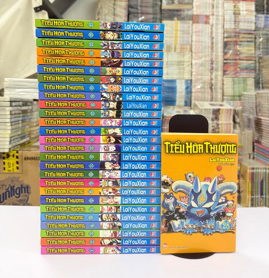 Tiểu hoà thượng full bộ ( bìa gáy tốt, giấy ố )-duoc-ban-tai-Trần Nam - Tiệm Manga chút ét