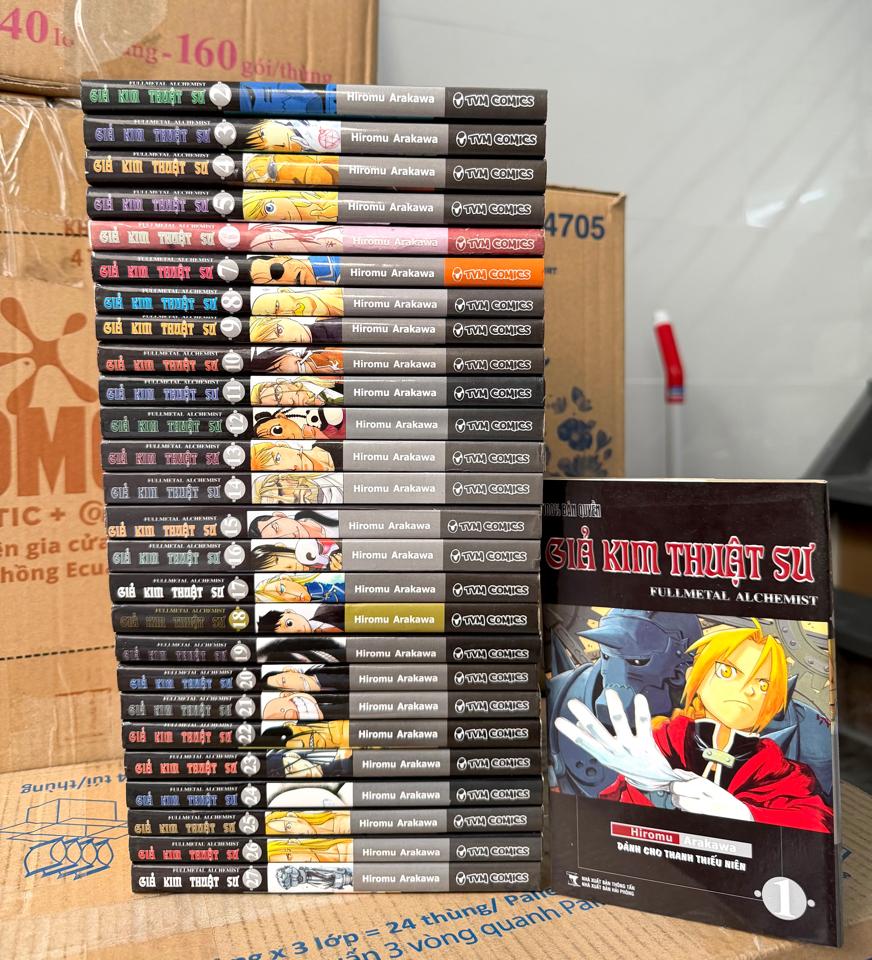 Giả kim thuật sư TVM full bộ-duoc-ban-tai-Trần Nam - Tiệm Manga chút ét