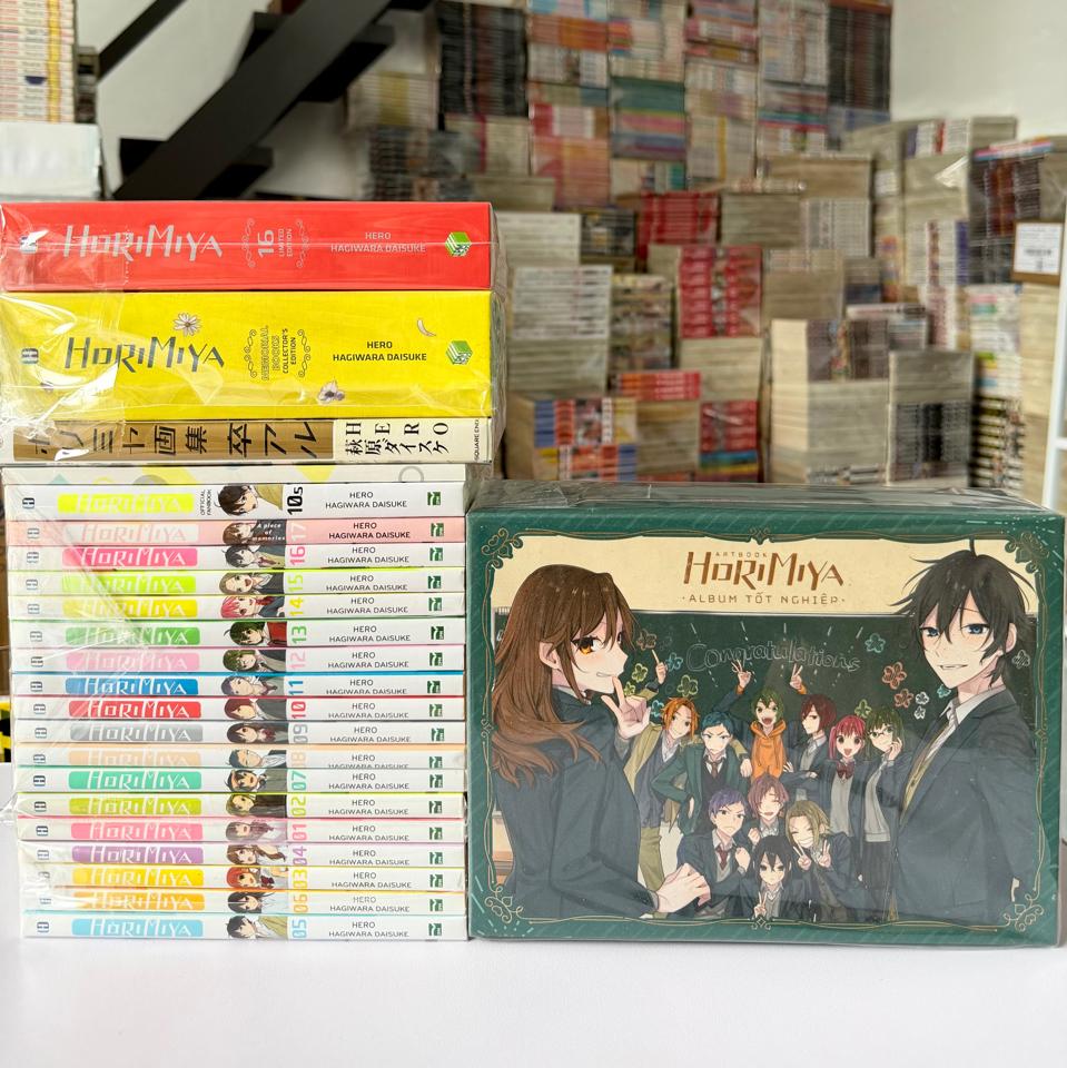 Horimiya full bộ kèm một số ấn phẩm -duoc-ban-tai-Trần Nam - Tiệm Manga chút ét