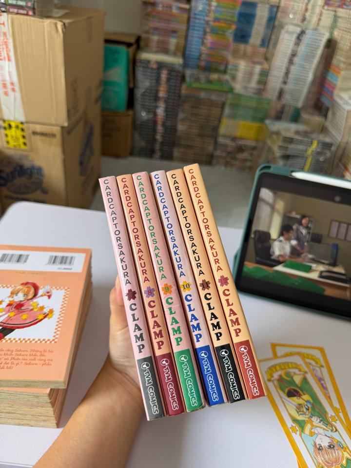 Sakura TVM full bộ kèm 9bm ( 9,11 xấu , ẩm ) -duoc-ban-tai-Trần Nam - Tiệm Manga chút ét