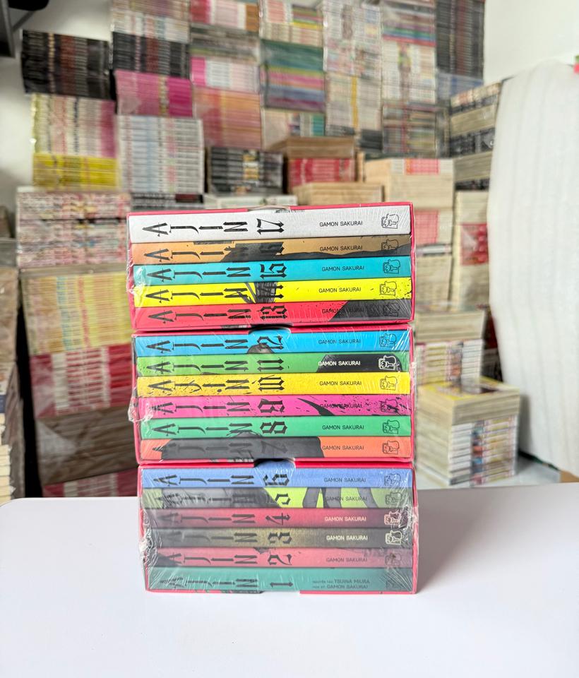 Boxset Ajin fullseal 3 box -duoc-ban-tai-Trần Nam - Tiệm Manga chút ét