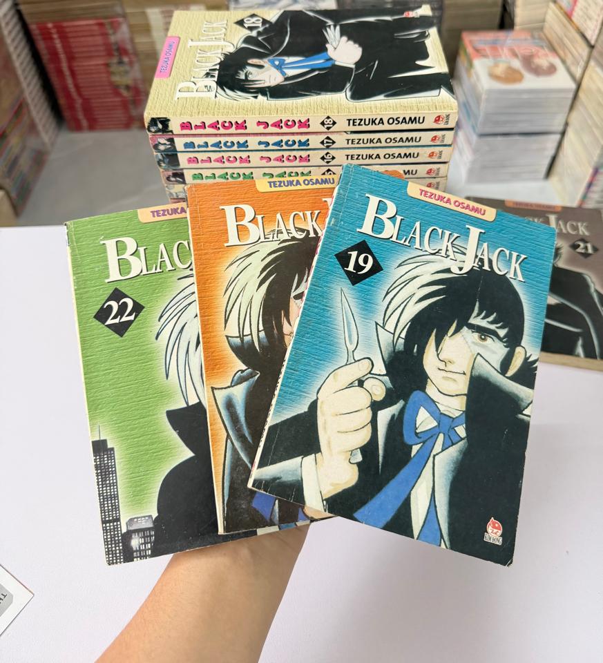 BlackJack xuôi full bộ ( chất lượng đẹp, bìa bóg cứng, giấy còn trắng ) -duoc-ban-tai-Trần Nam - Tiệm Manga chút ét