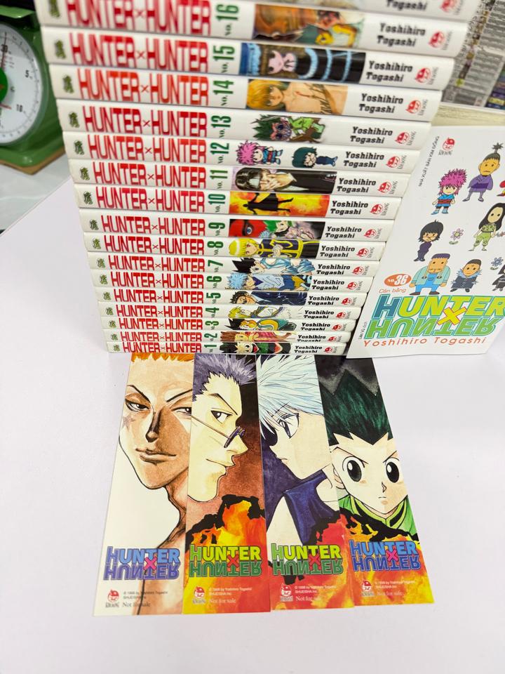 Hunter x Hunter full bộ ( chất đẹp, 4bm ) -duoc-ban-tai-Trần Nam - Tiệm Manga chút ét