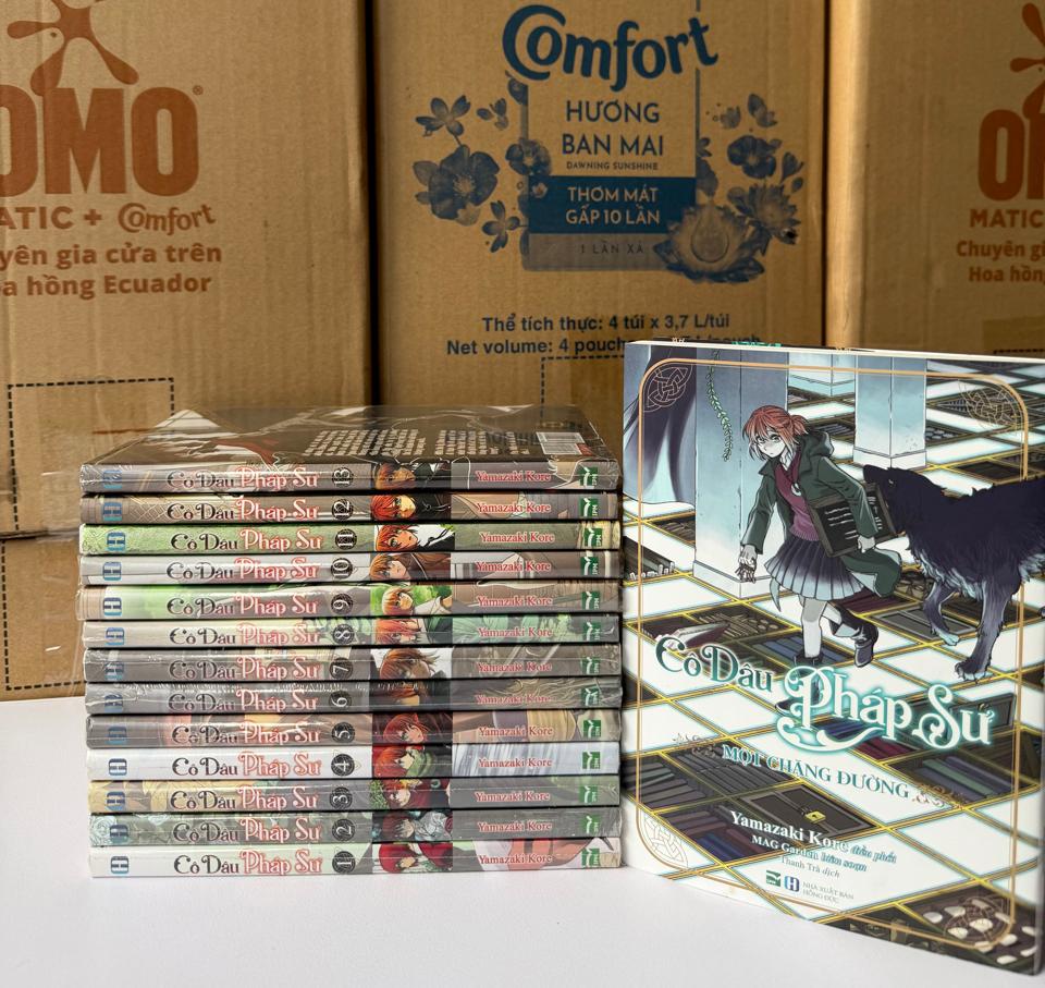 Cô dâu pháp sư full bộ + NT ( bản thường in đầu, 9c seal )-duoc-ban-tai-Trần Nam - Tiệm Manga chút ét