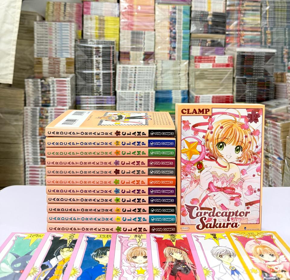 Sakura TVM P1 full bộ ( đủ bookmark, tập 9 lỗi df giấy ) -duoc-ban-tai-Trần Nam - Tiệm Manga chút ét