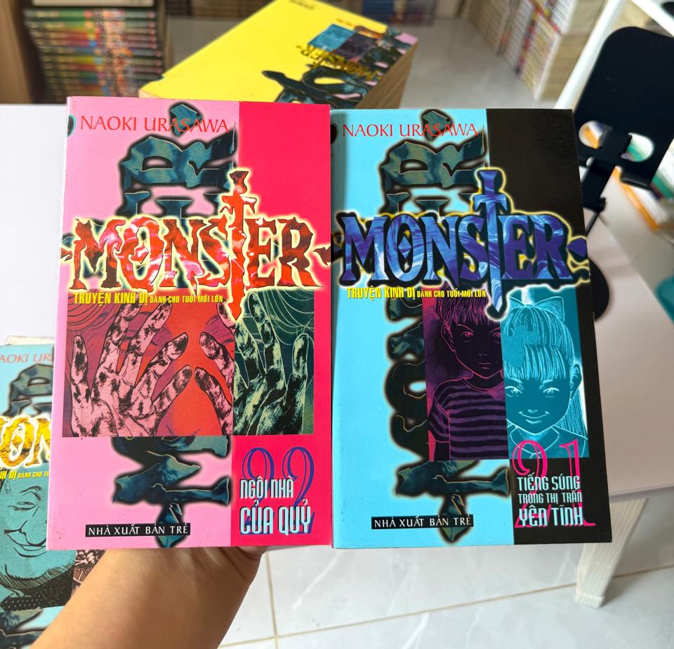 Monster fulldrop 24 tập , đẹp , bìa bóng-duoc-ban-tai-Trần Nam - Tiệm Manga chút ét