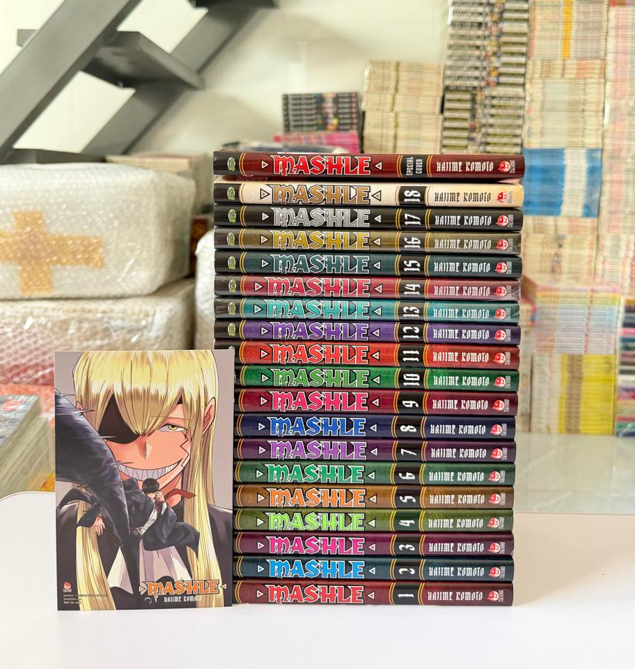 Mashle full bộ + bìa Đặc Biệt ( 3c seal ) -duoc-ban-tai-Trần Nam - Tiệm Manga chút ét
