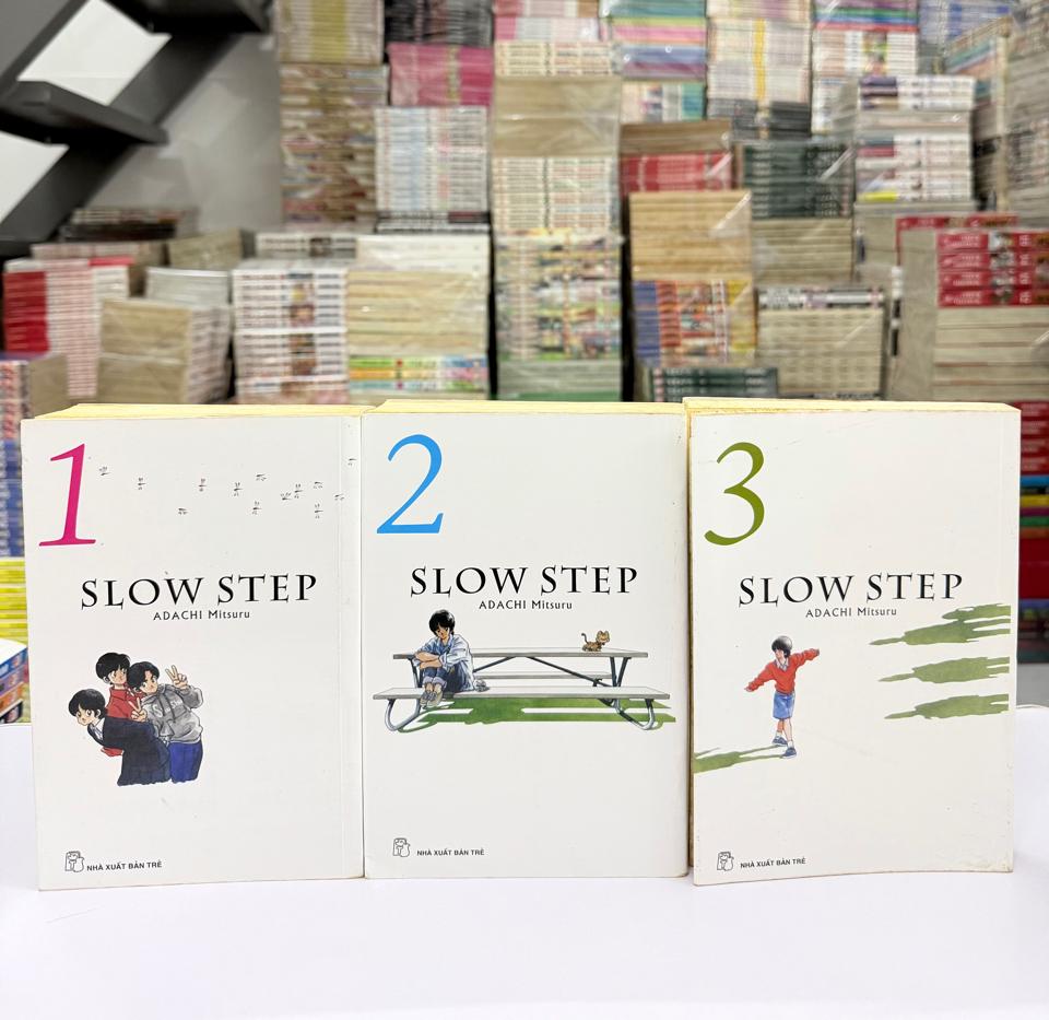 Slow Step full bộ ( bìa gáy tốt, giấy có ố ) -duoc-ban-tai-Trần Nam - Tiệm Manga chút ét