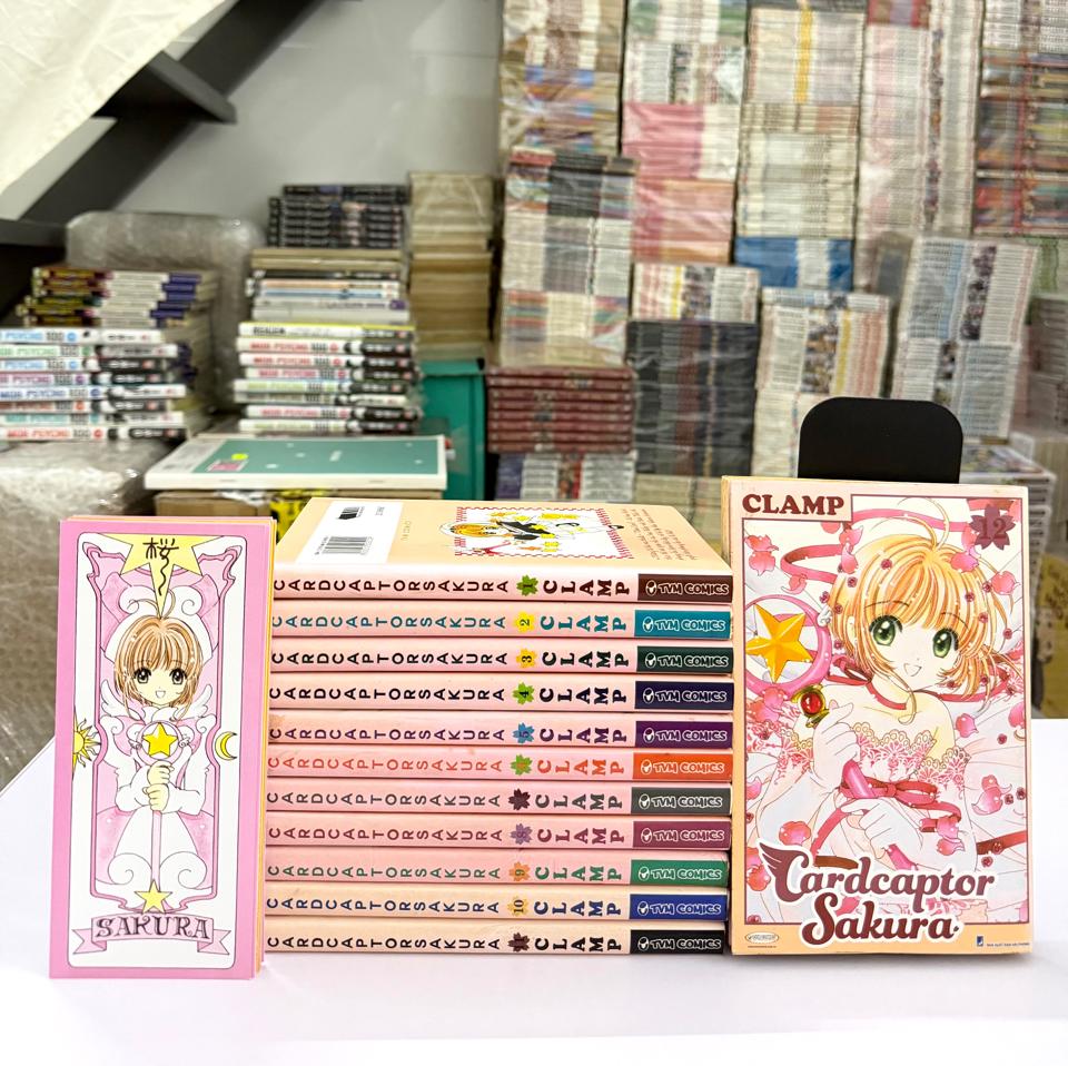 Sakura TVM full bộ đủ bm ( giấy ố ) -duoc-ban-tai-Trần Nam - Tiệm Manga chút ét