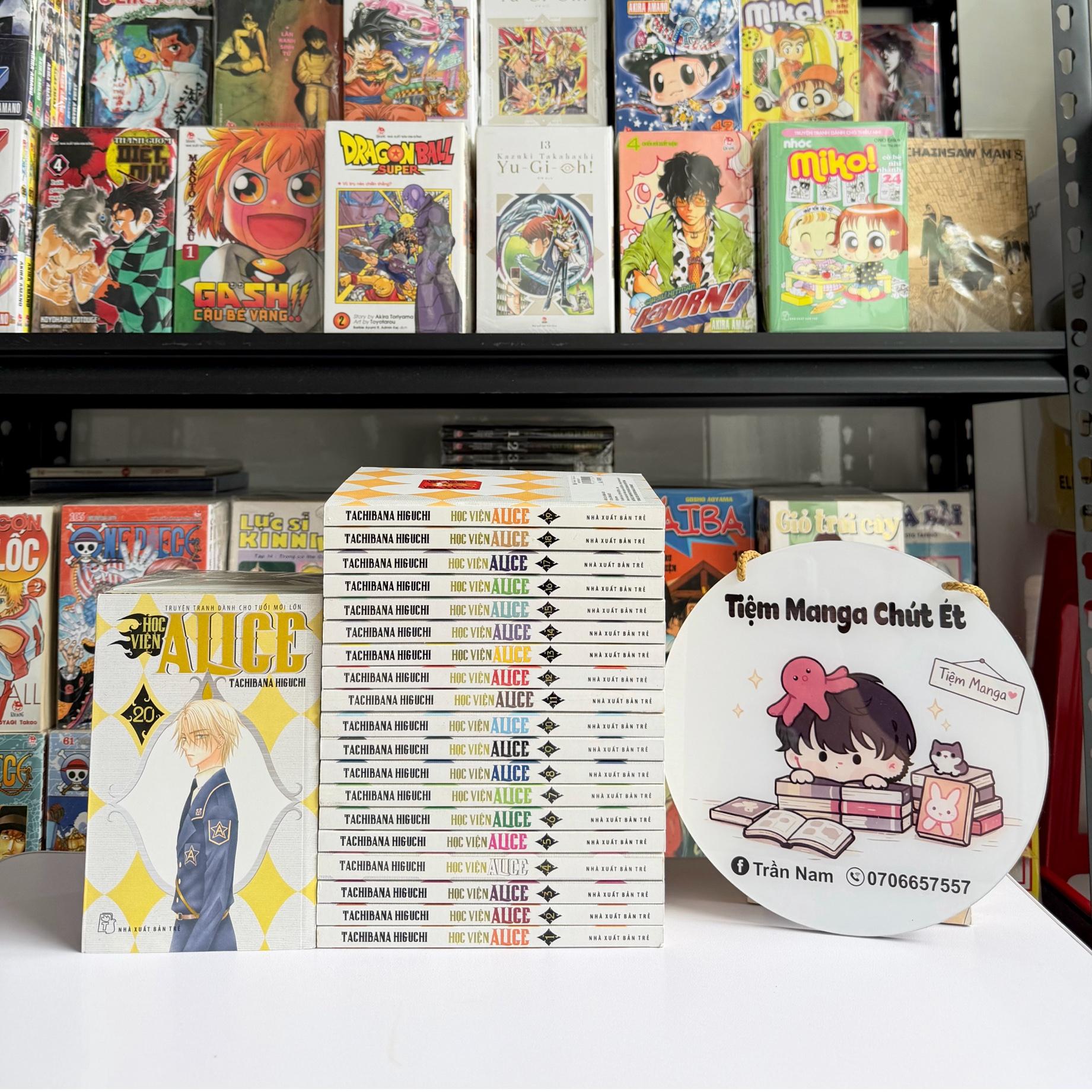 Lô 20c Học viện Alice ( chất đẹp, ố chấm nhẹ ) -duoc-ban-tai-Trần Nam - Tiệm Manga chút ét