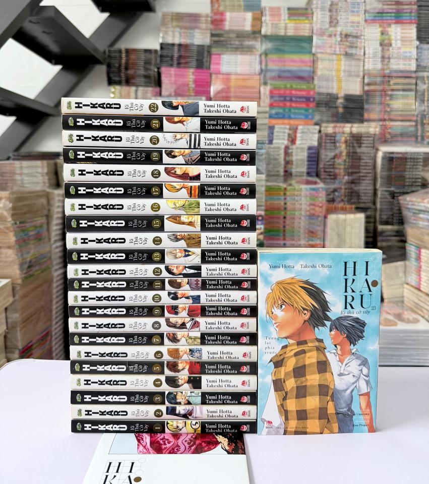 Hikaru kì thủ cờ vây full bộ ( chất lượng tốt, có poster gập ) -duoc-ban-tai-Trần Nam - Tiệm Manga chút ét