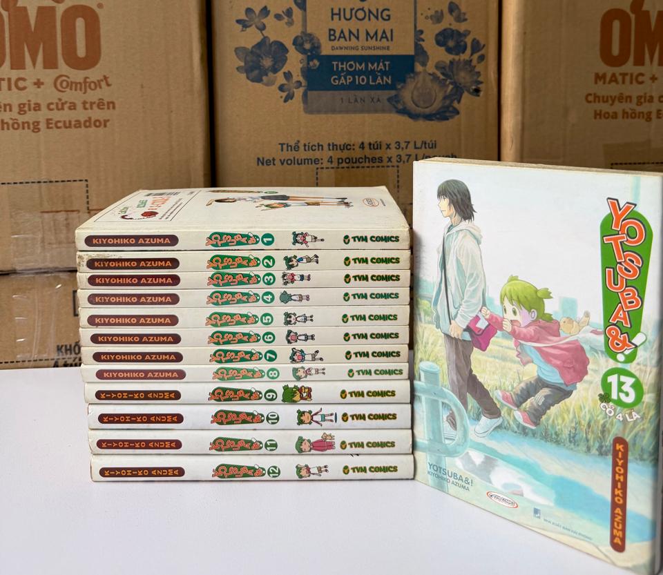 Yotsuba TVM ( 8c bìa đơn, 5c bìa rời ) -duoc-ban-tai-Trần Nam - Tiệm Manga chút ét