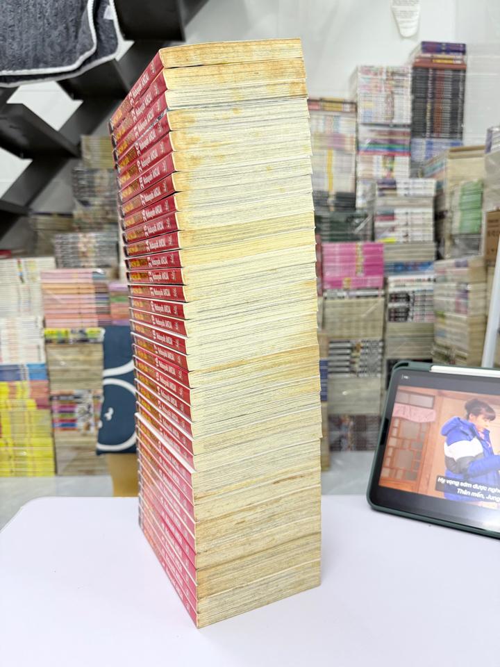 Ngọn lửa Recca full bộ ( chất lượng bìa gáy tốt, giấy có ố ) -duoc-ban-tai-Trần Nam - Tiệm Manga chút ét