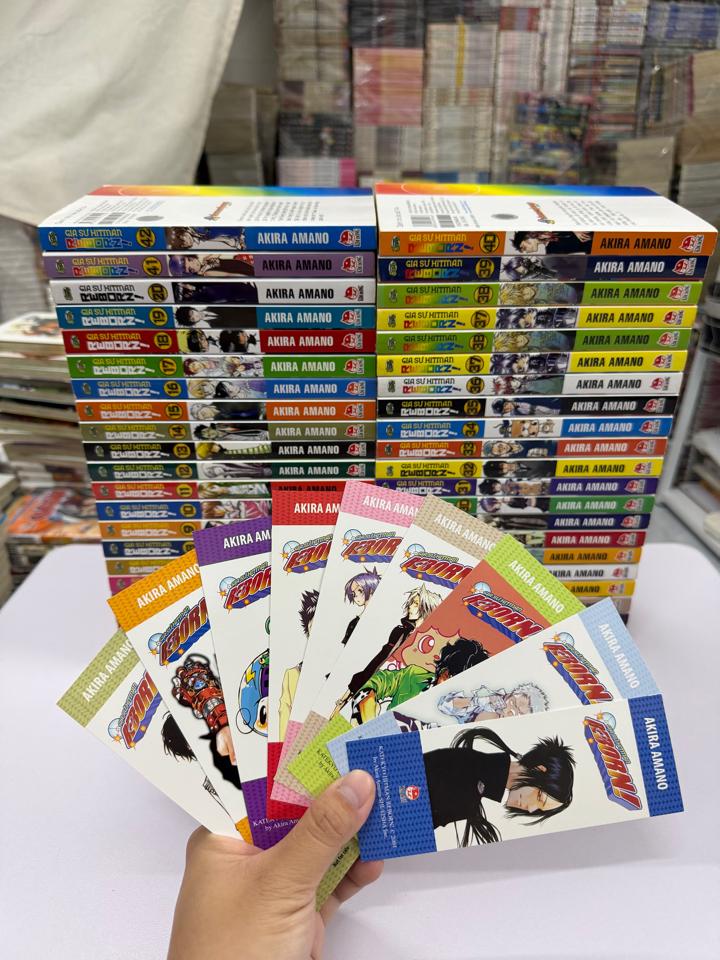 Hitman Reborn full bộ ( đủ bookmark ) -duoc-ban-tai-Trần Nam - Tiệm Manga chút ét