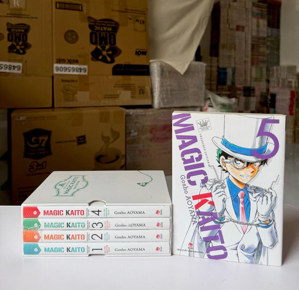 Box MagicKaito fullseal + tập 5 -duoc-ban-tai-Trần Nam - Tiệm Manga chút ét