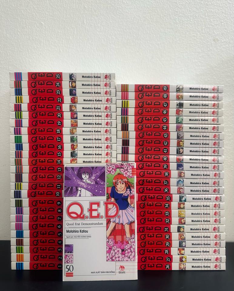 Q.E.D full bộ ( gáy bìa đẹp, giấy ố đều )-duoc-ban-tai-Trần Nam - Tiệm Manga chút ét
