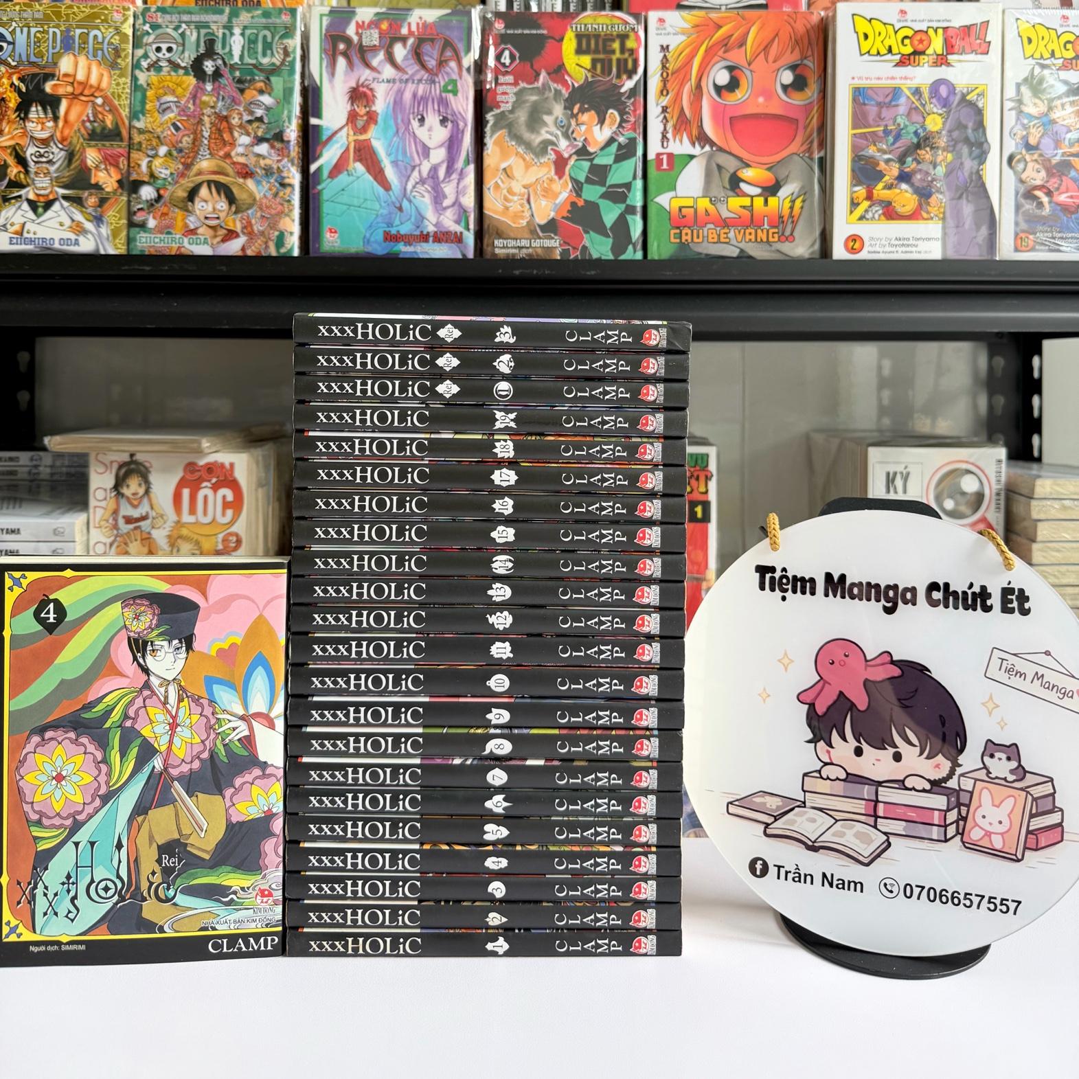 Xxxholic full 2P ( chất lượng tốt đến đẹp, ố nhẹ vài tập )-duoc-ban-tai-Trần Nam - Tiệm Manga chút ét