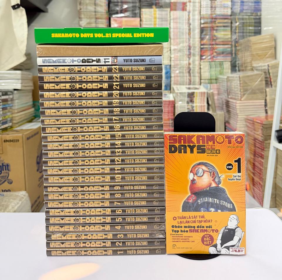 Sakamotodays full bộ ( 1,11,21 đb ; 21thường , 11đb , 21đb uns )-duoc-ban-tai-Trần Nam - Tiệm Manga chút ét