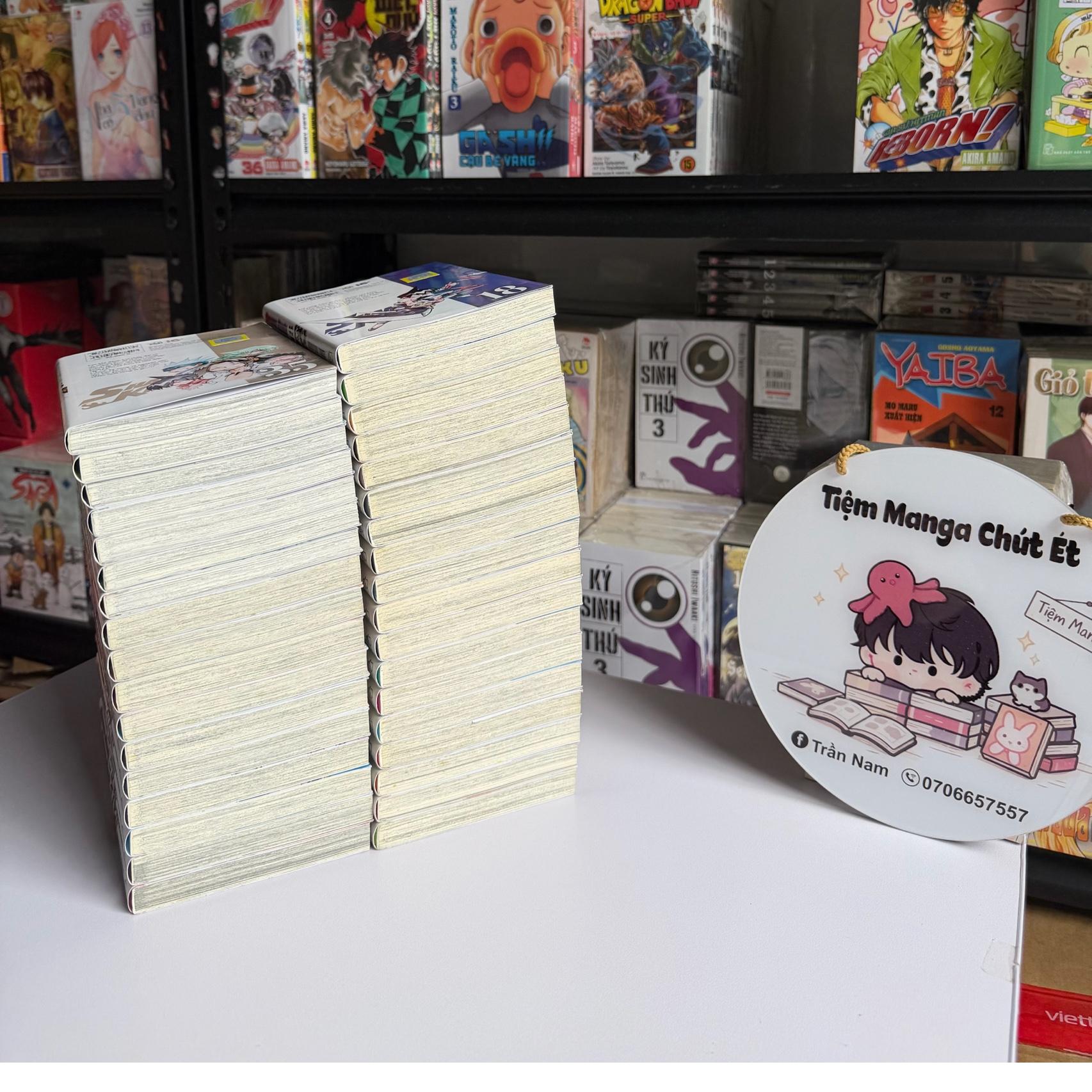 ShamanKing TRẺ full bộ ( có phụ kiện, giấy có ố nhẹ )-duoc-ban-tai-Trần Nam - Tiệm Manga chút ét