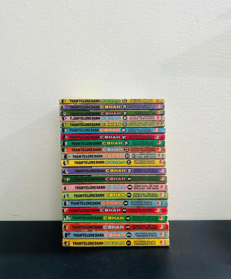 Conan bìa màu đặc biệt xuôi full bộ 21t-duoc-ban-tai-Trần Nam - Tiệm Manga chút ét
