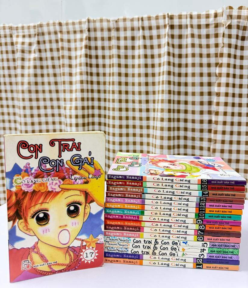 Con trai con gái - Cô láng giềng full bộ -duoc-ban-tai-Trần Nam - Tiệm Manga chút ét