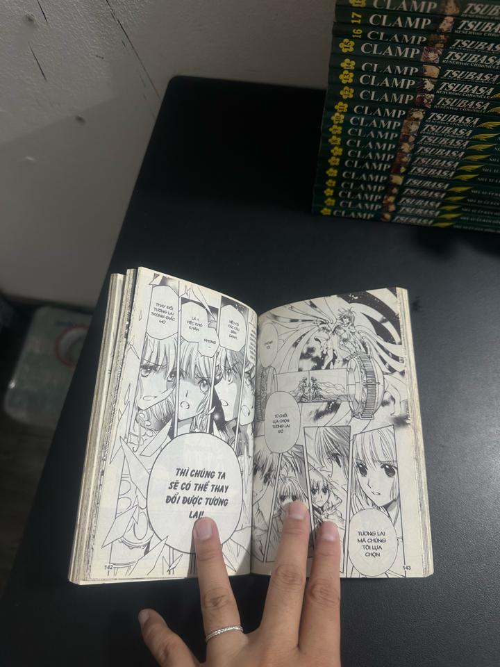Tsubasa Clamp full bộ 27t ( Bìa đơn NXB Đồng Nai )-duoc-ban-tai-Trần Nam - Tiệm Manga chút ét