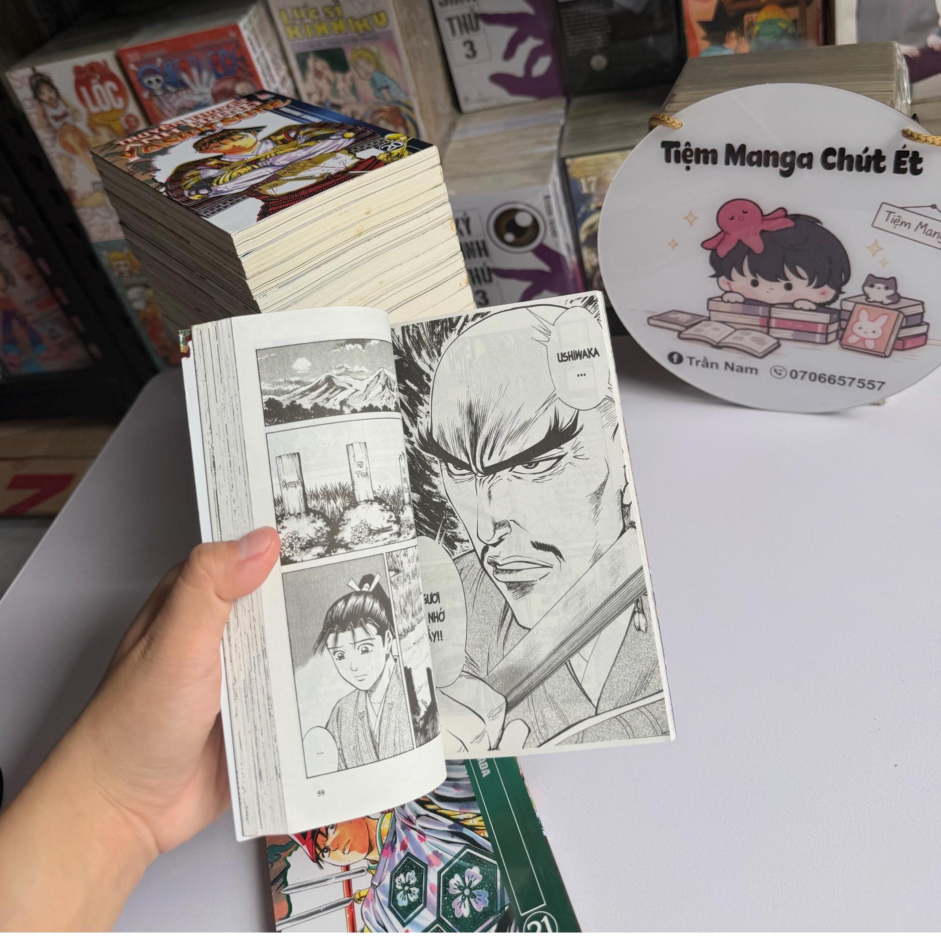 Truyền thuyết Yoshitsune full bộ ( chất đẹp ) -duoc-ban-tai-Trần Nam - Tiệm Manga chút ét