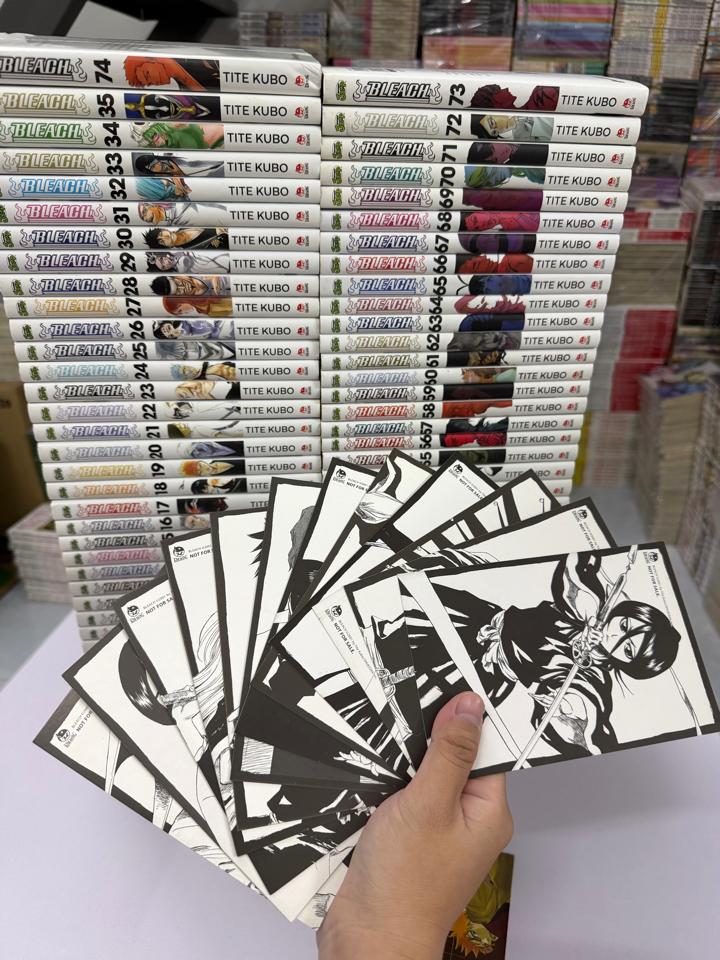 Bleach KĐ full bộ ( 12postcard + 1 poster gập ) -duoc-ban-tai-Trần Nam - Tiệm Manga chút ét