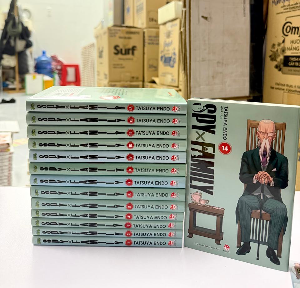 Spy x Family 14t ( có 10 phụ kiện )-duoc-ban-tai-Trần Nam - Tiệm Manga chút ét