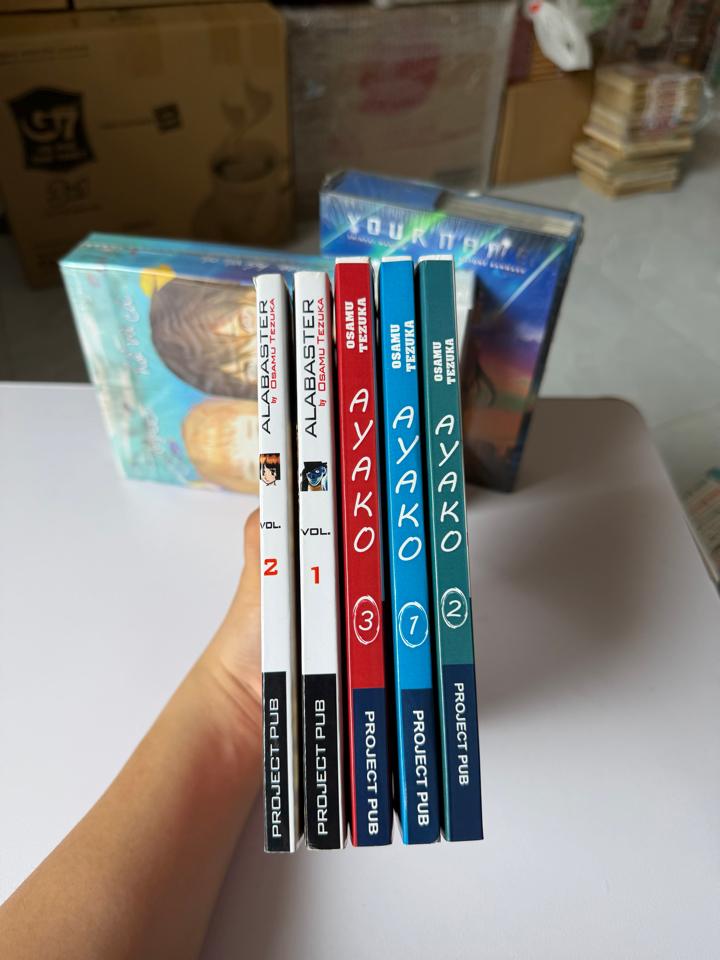 Ayako + Alabaster ( 2b truyện cùng tác giả ) -duoc-ban-tai-Trần Nam - Tiệm Manga chút ét