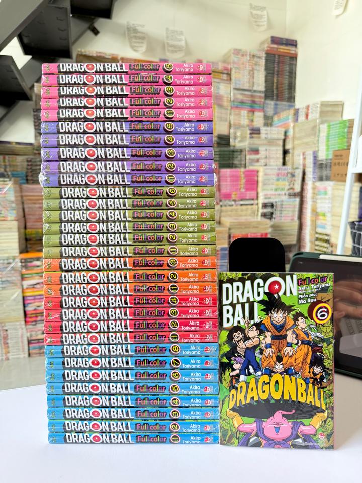 DragonBall Color bản in đầu full bộ ( tập 1 phần 4 uns, còn lại fullseal đủ quà ) -duoc-ban-tai-Trần Nam - Tiệm Manga chút ét