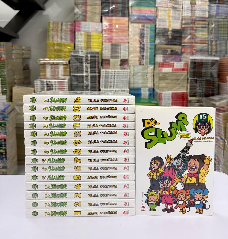 DrSlump Deluxe full bộ ( bản in đầu ) t15 uns k pk -duoc-ban-tai-Trần Nam - Tiệm Manga chút ét