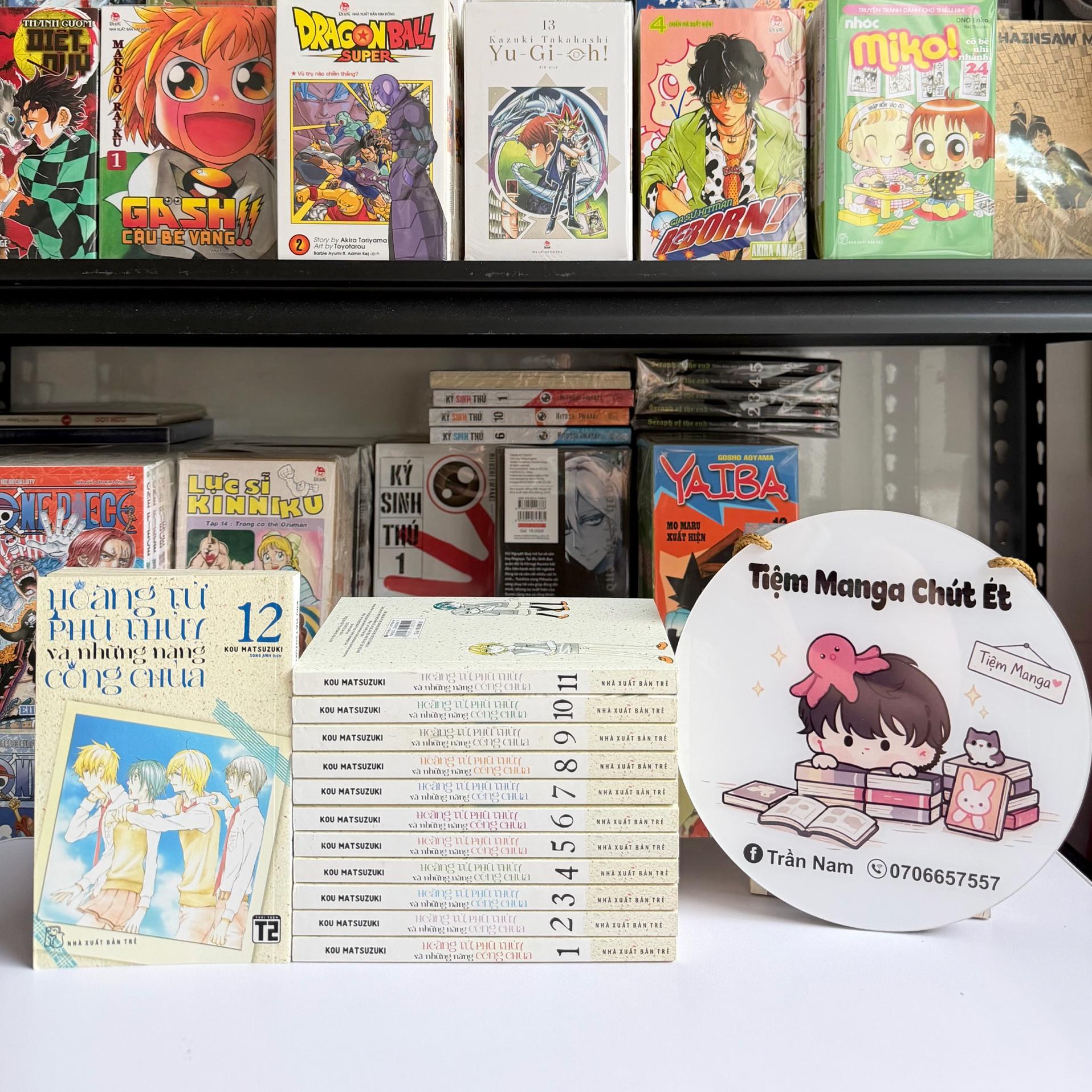 Hoàng tử phù thuỷ và những nàng công chúa ( chất lượng sưu tầm )-duoc-ban-tai-Trần Nam - Tiệm Manga chút ét