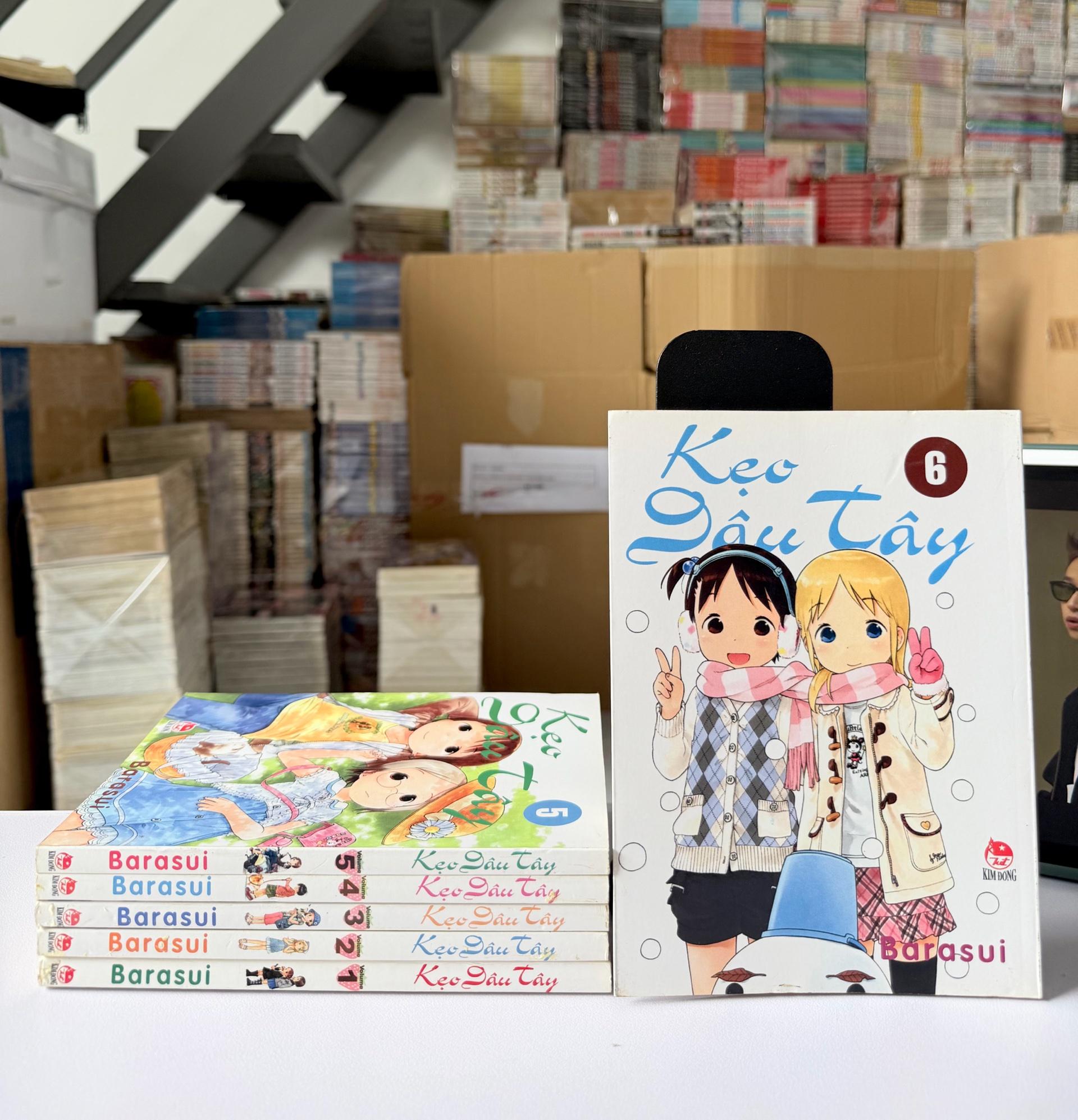 Kẹo dâu tây full bộ ( lỗi bìa sau tập 6 có gãy nhẹ ) -duoc-ban-tai-Trần Nam - Tiệm Manga chút ét