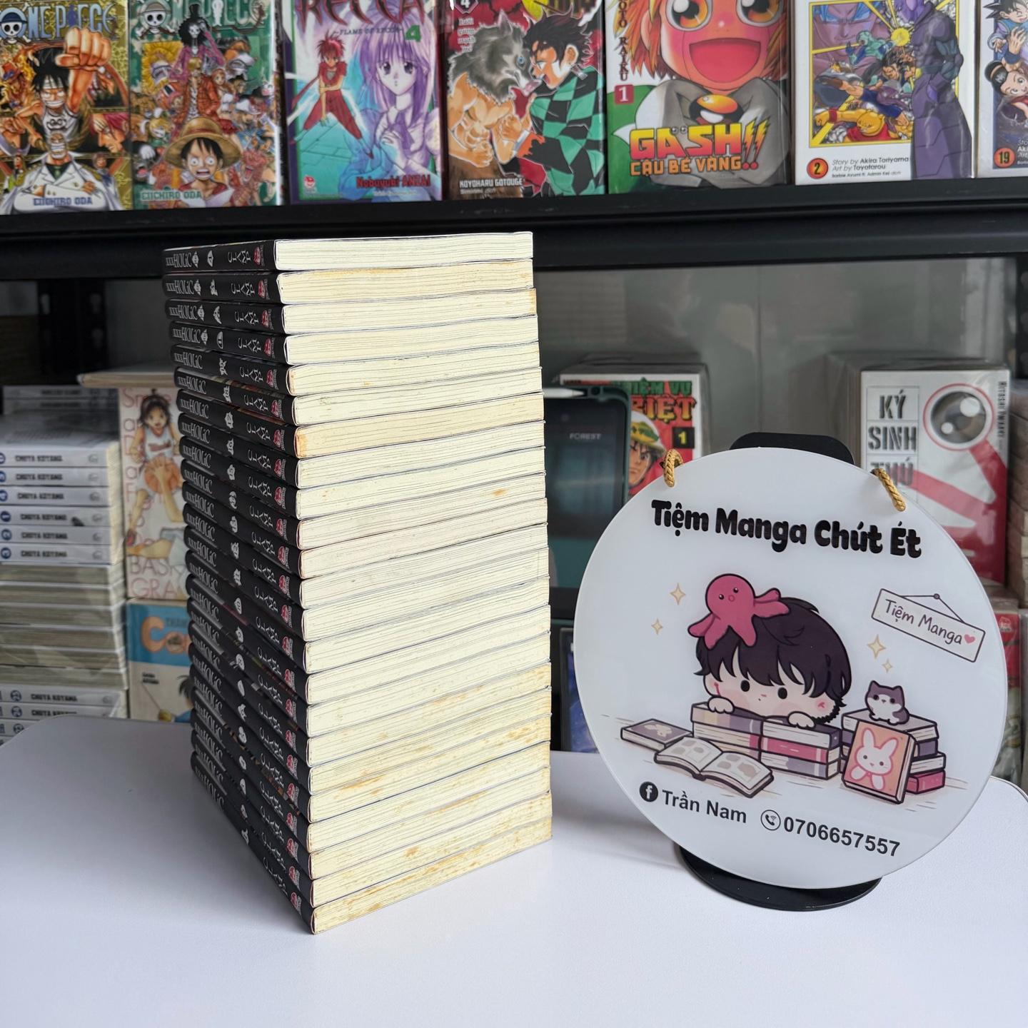 Xxxholic full 2P ( chất lượng tốt đến đẹp, ố nhẹ vài tập )-duoc-ban-tai-Trần Nam - Tiệm Manga chút ét