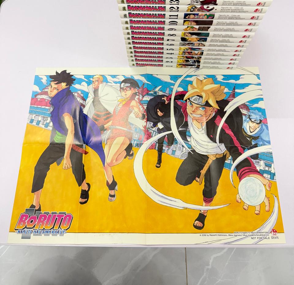 Boruto full 20t + poster-duoc-ban-tai-Trần Nam - Tiệm Manga chút ét