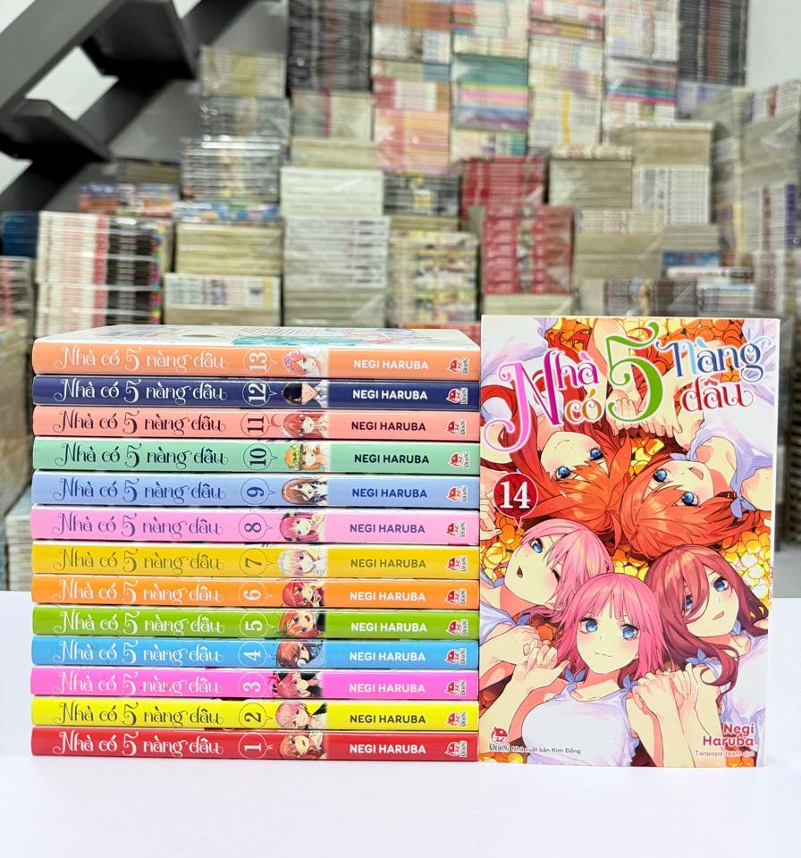 Nhà có 5 nàng dâu ( bản in đầu ko pk ) -duoc-ban-tai-Trần Nam - Tiệm Manga chút ét