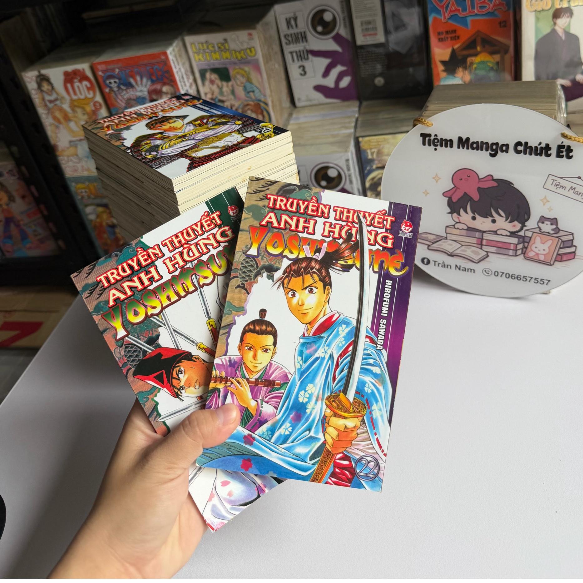 Truyền thuyết Yoshitsune full bộ ( chất đẹp ) -duoc-ban-tai-Trần Nam - Tiệm Manga chút ét