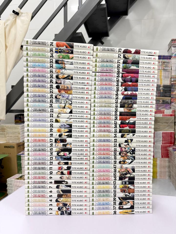 Bleach KĐ full bộ ( 12postcard + 1 poster gập ) -duoc-ban-tai-Trần Nam - Tiệm Manga chút ét