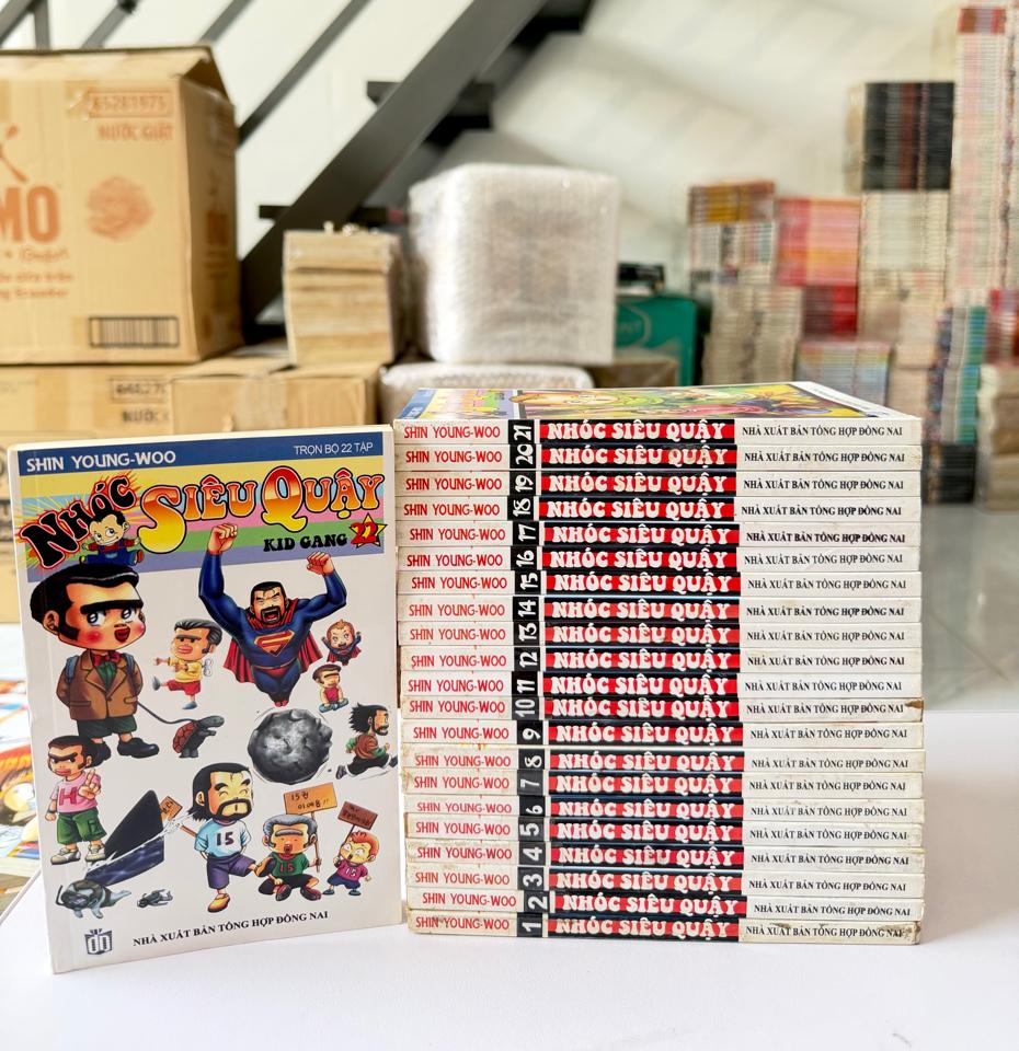 Nhóc siêu quậy full bộ ( có 6c fake )-duoc-ban-tai-Trần Nam - Tiệm Manga chút ét