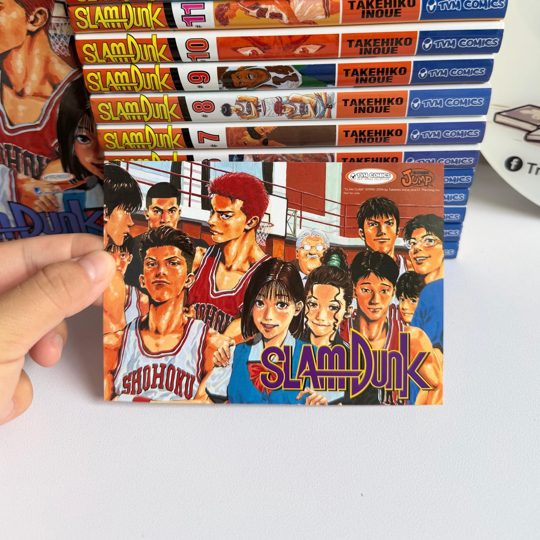 Slamdunk TVM ( bìa rời, có postcard, chất đẹp ) -duoc-ban-tai-Trần Nam - Tiệm Manga chút ét