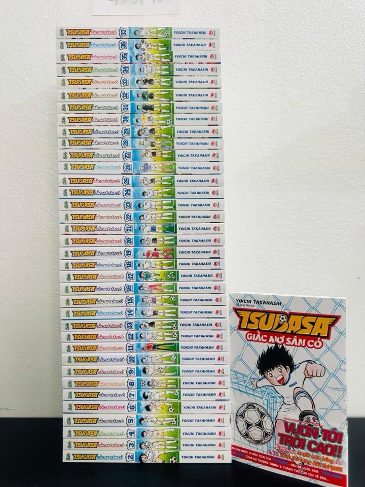 Tsubasa Giấc mơ sân cỏ full bộ ( tập 1 có obi, chất đẹp ) -duoc-ban-tai-Trần Nam - Tiệm Manga chút ét