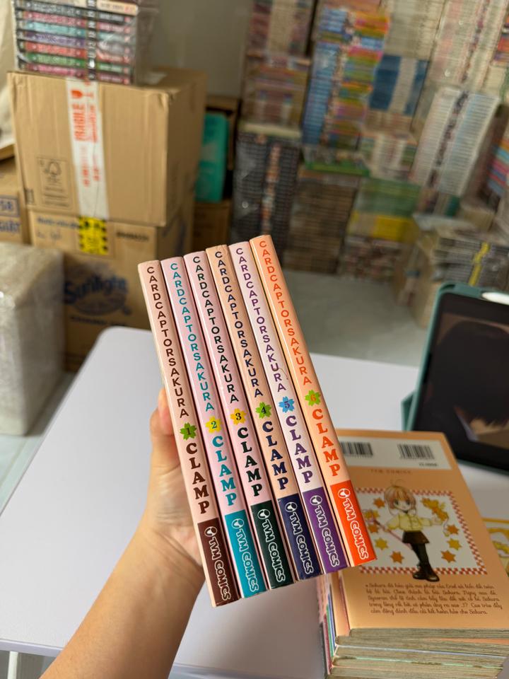 Sakura TVM full bộ kèm 9bm ( 9,11 xấu , ẩm ) -duoc-ban-tai-Trần Nam - Tiệm Manga chút ét